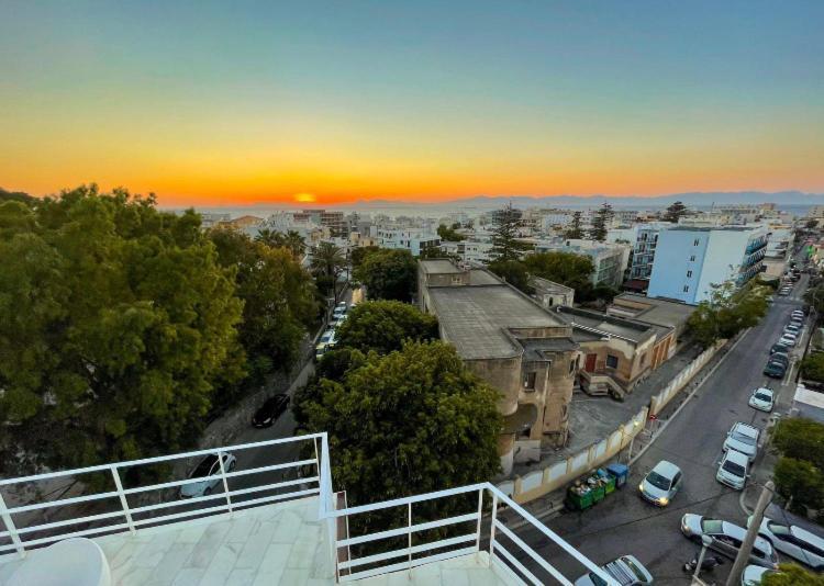 شقة Panoramic View - Penthouse Rhodes City المظهر الخارجي الصورة