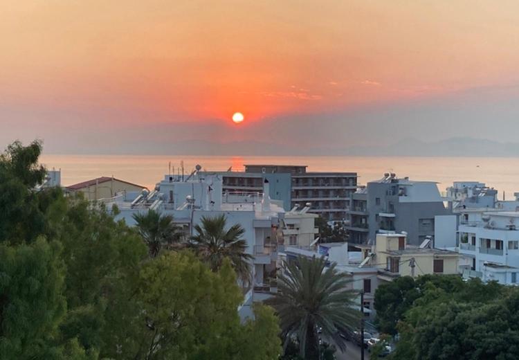 شقة Panoramic View - Penthouse Rhodes City المظهر الخارجي الصورة
